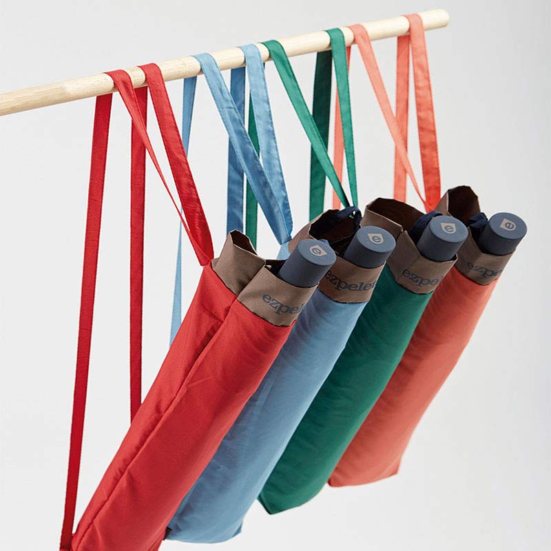 Ezpeleta TriColor Automatic Folding Golf Umbrella XXL with Carry Sleeve