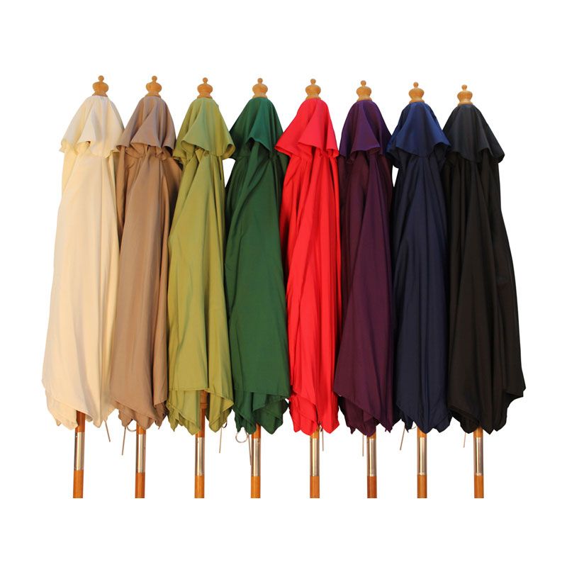 Politiek Slechthorend helling 2.5m Wood Pulley Parasol, 10 colours, UV 50+ Buy Now While Stock Lasts