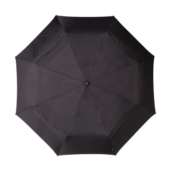 Black Eco Compact Folding Umbrella Canopy