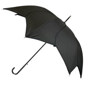 Black Petal Umbrella