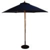 wood pulley parasol blue cutout