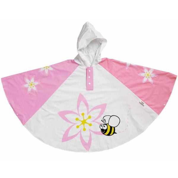 Childs Rain Poncho - Orchid