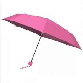 Colourbox Pink Compact Umbrella