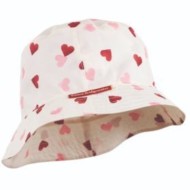 Emma B heart rain hat
