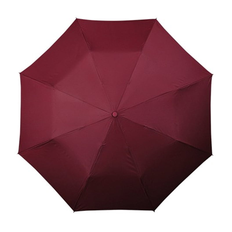 automatic maroon umbrella
