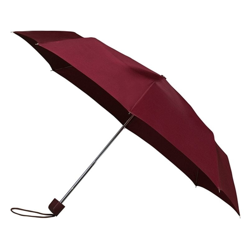 automatic maroon umbrella