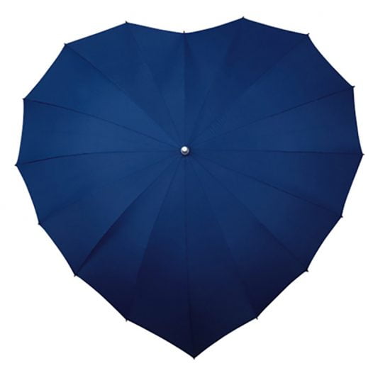Blue Heart Umbrella