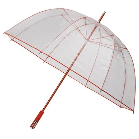 orange trim dome umbrella