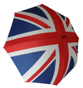 Union Jack Golf Umbrella top