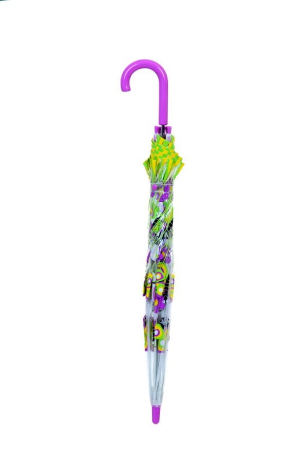 Parapluie Enfant Shopkins Orange – Compact, Pliable – Occasion Très Bon état – Licencié