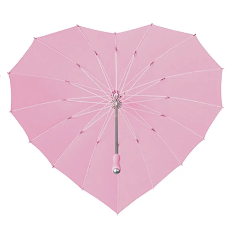 heart shaped umbrellas