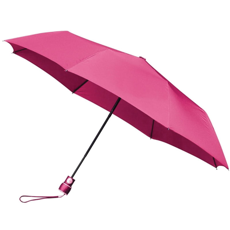 Pink Folding Umbrella / Automatic, Compact Umbrella Umbrella Heaven
