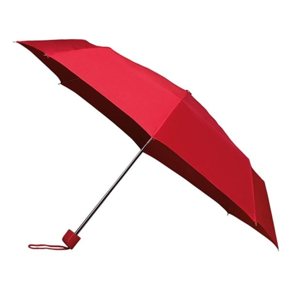 Red Automatic Compact Umbrella