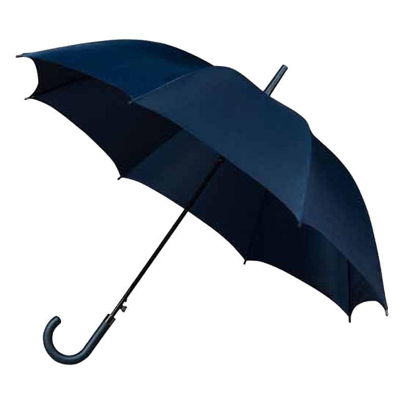 Gents Umbrella, Standard Walking Style, Navy Blue - Umbrella Heaven