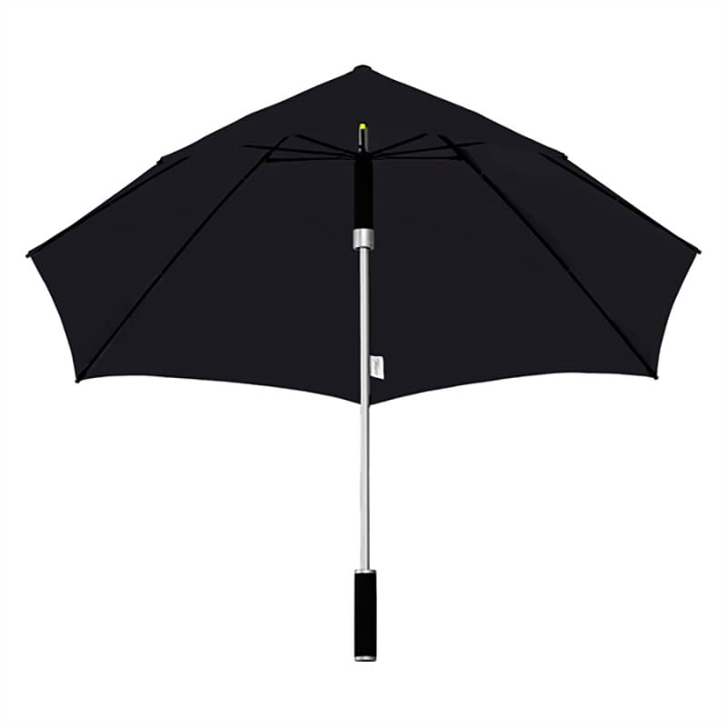 Black with Red Frame Storm Umbrella Strong & Lightweight New Windproof 