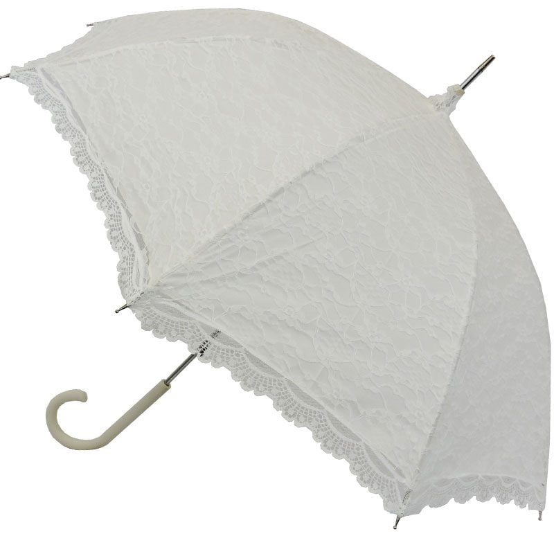 Victorian White Lace Umbrella