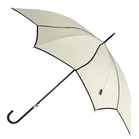 Beige Petal Shaped Umbrella