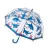 Dome umbrella shark design