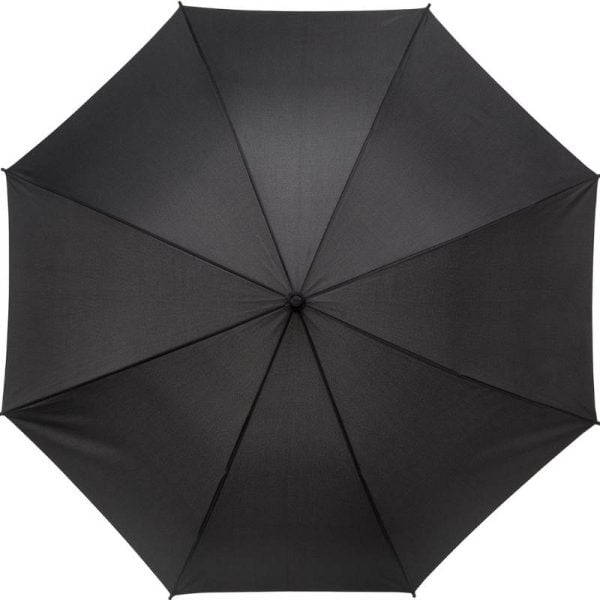 City Compact Silver Umbrella Viewed From Above