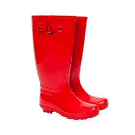 classic red wellington boots