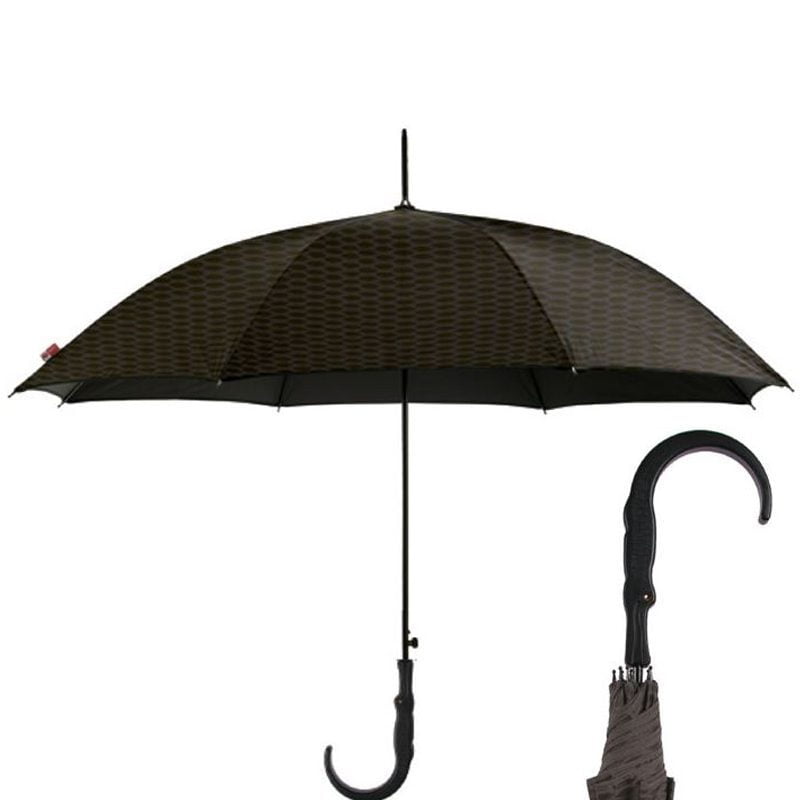 diamante black crocodile silhouette umbrella cutout