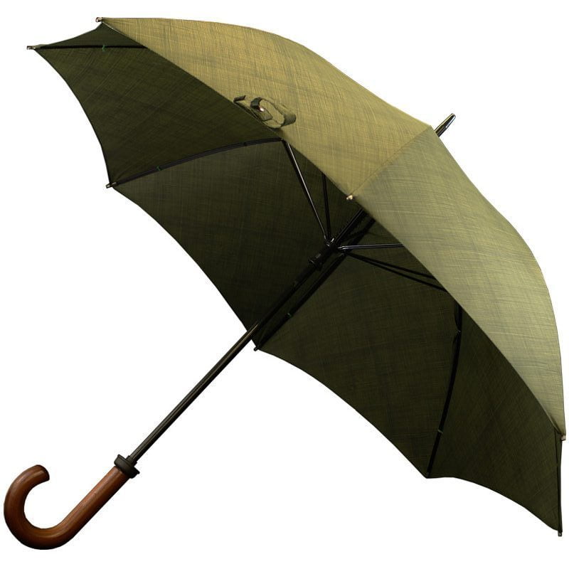 Dark Olive Mens Walking Umbrella Umbrellas from Umbrella Heaven