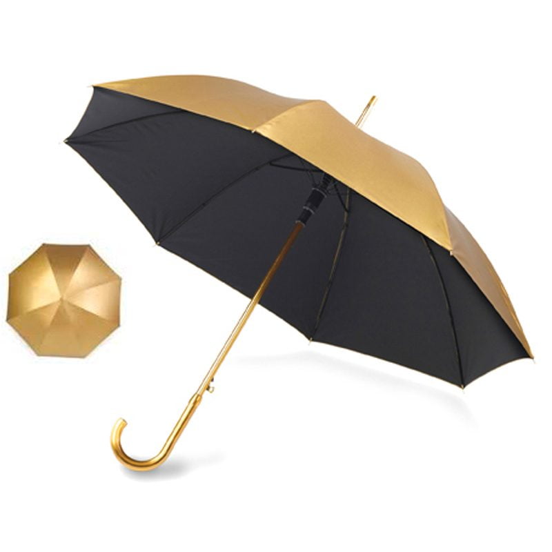 Metallic Gold Umbrella Umbrellas & More from Umbrella Heaven!