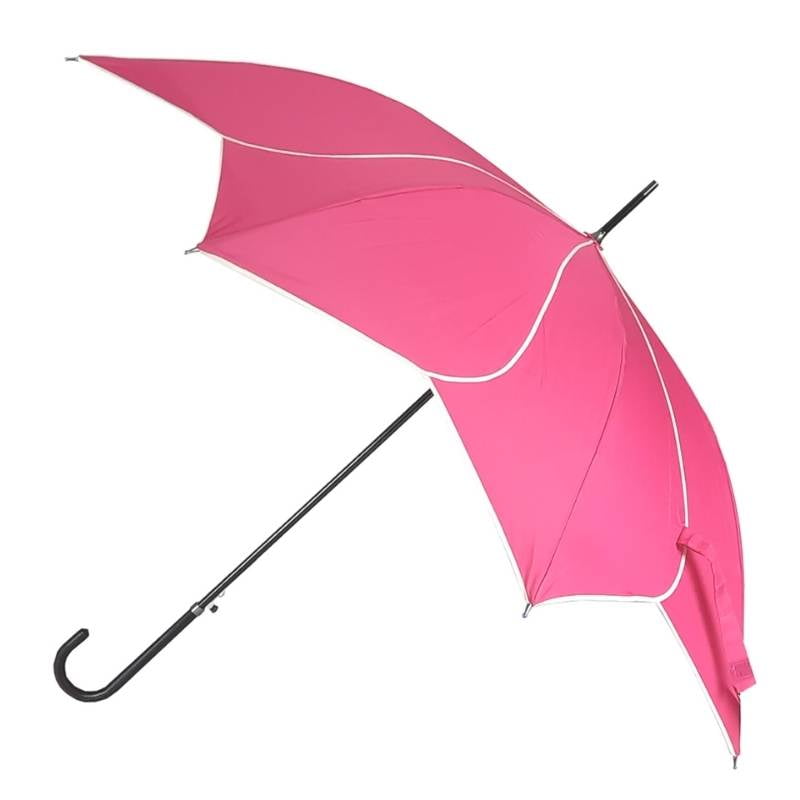 Pink Petal Umbrella Opened