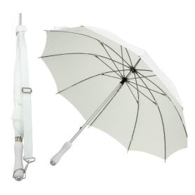 White Shoulder Strap Umbrella