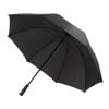 Black Budget Golf Size Wedding Umbrella underside