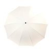 StormStar Windproof White Golf Umbrella canopy top view