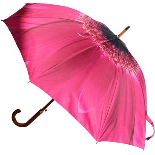 pink flower umbrella