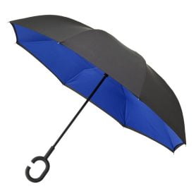 C Handle Umbrella Blue Open 2