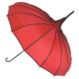 Red Pagoda Umbrella - Princess