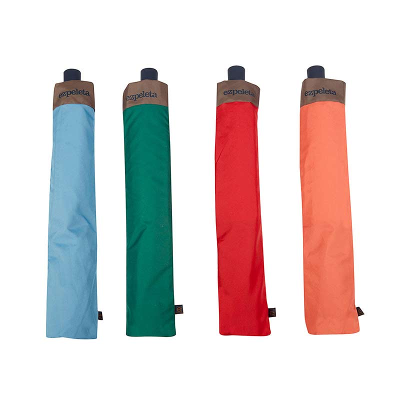 Ezpeleta TriColor Automatic Folding Golf Umbrellas with sleeves