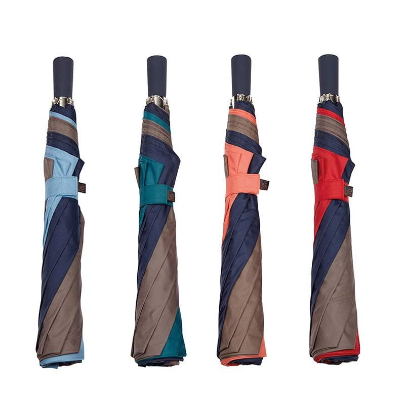 Ezpeleta TriColor Automatic Folding Golf Umbrella XXL with Carry Sleeve
