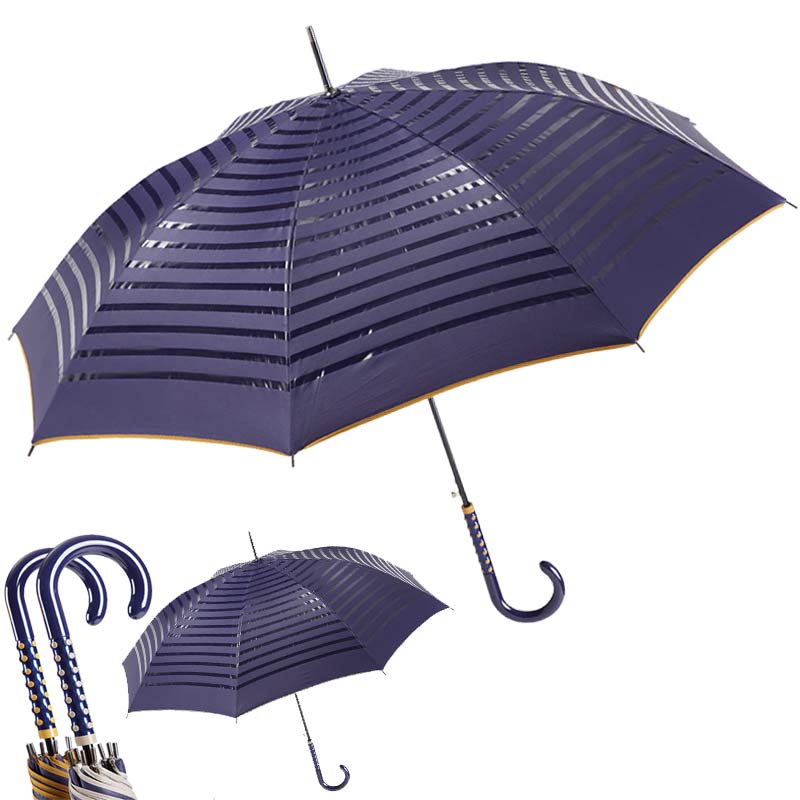 Ezpeleta 2 Tone Striped Double Sided Umbrella from Umbrella Heaven!