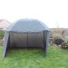 PitchPal Umbrella Tent open front empty