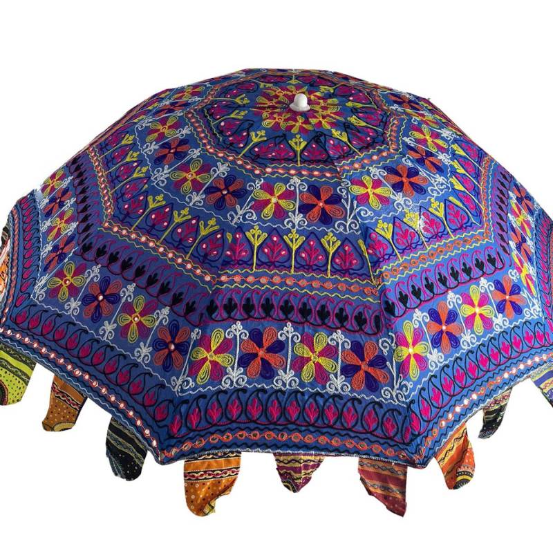 Indian garden parasol design 5