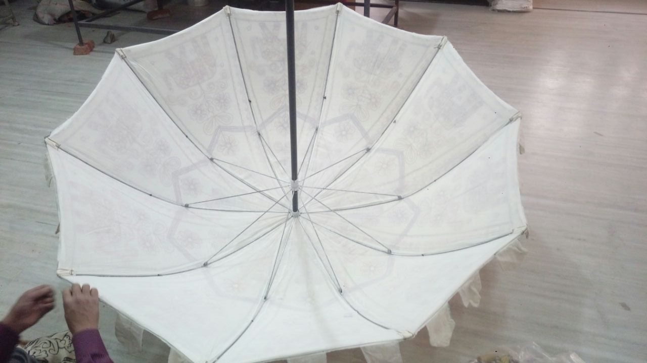 Boho parasol Indian Garden Umbrella inner frame
