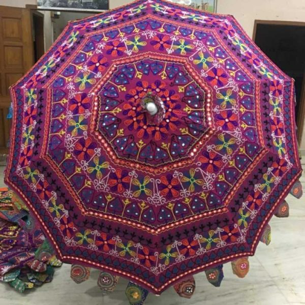 Indian Garden Umbrella Design 6