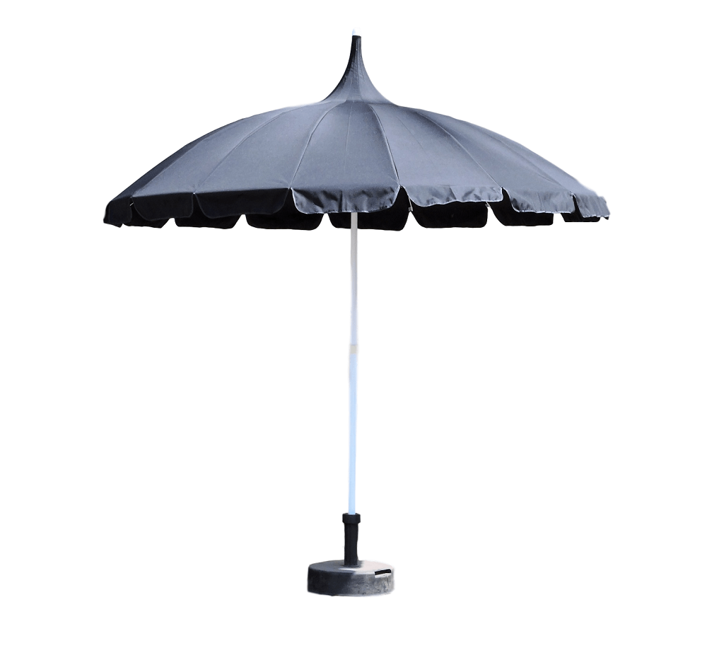Black Pagoda Patio Umbrella