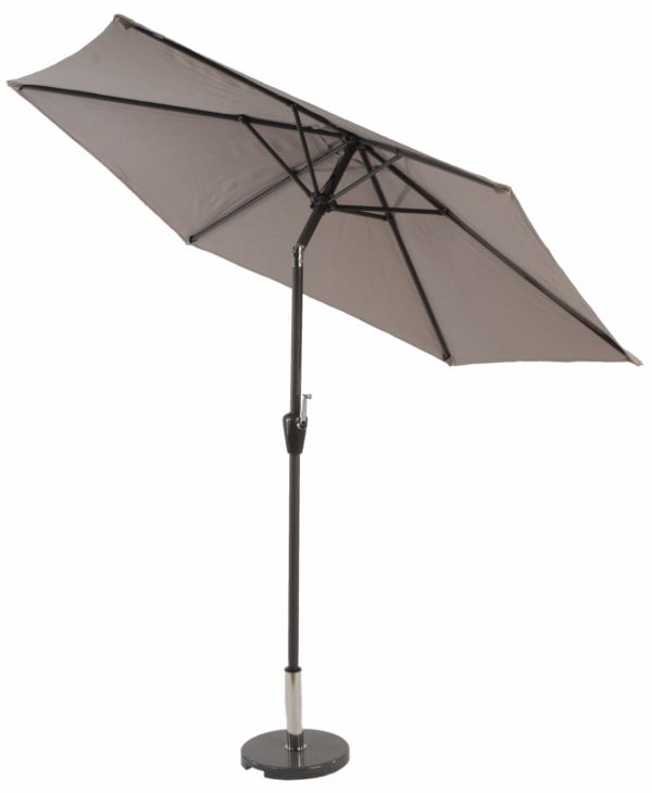 3m crank and tilt aluminium parasol