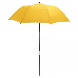 Portable beach umbrella - yellow