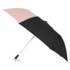 black and pink Ezpeleta 2 Color Automatic Folding Golf Umbrella XXL side view
