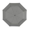 Grey vented umbrella canopy
