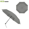 Grey ECO Compact Folding Umbrella - composite infographic