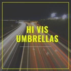 Hi Vis Safety Umbrellas