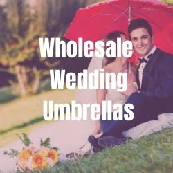Bulk and Wholesale Wedding Umbrellas