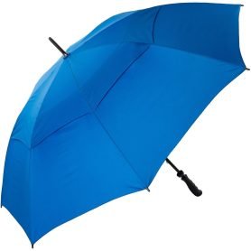 Royal blue vented golf umbrella, completely windproof!